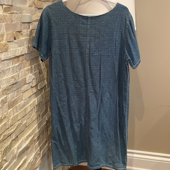 Vintage soft Jean dress - Picture 5 of 5